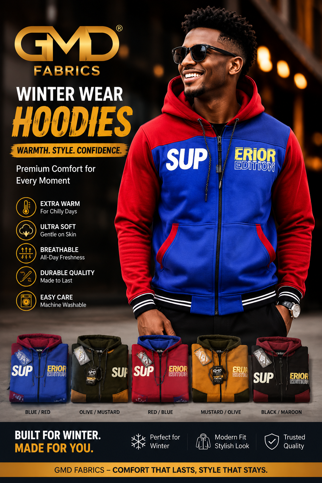 Winter Wear Hoodies — Africa Edition